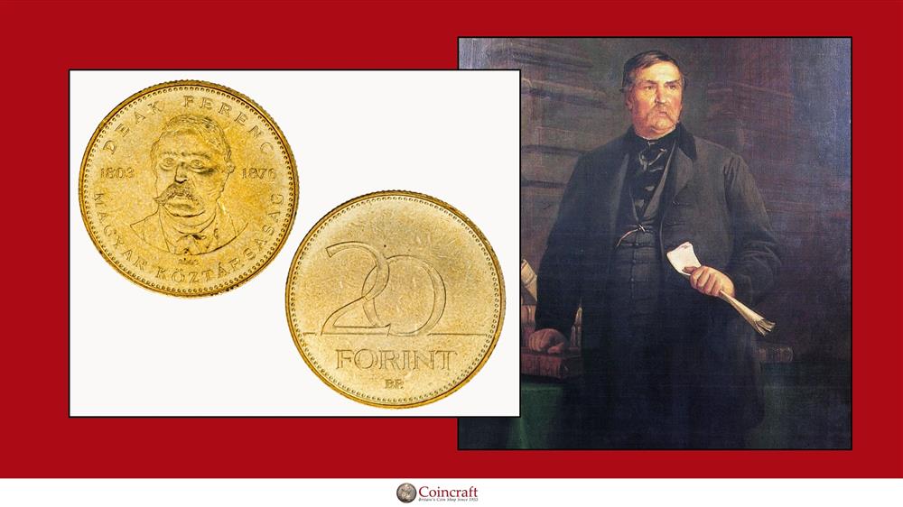 Hungarian Forint Dedicated to Deak Ferenc
